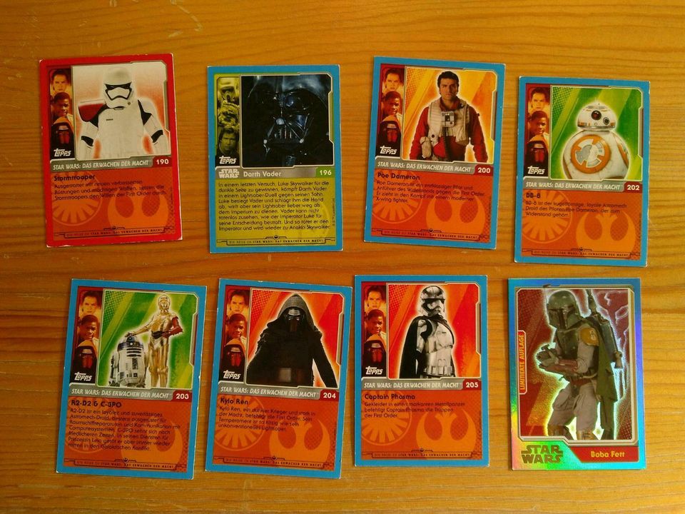 Star Wars das Erwachen der Macht - Sammelkarten topps in Pocking