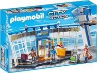 3 teiliges Playmobil Set (Flughafen, Flugzeug, Check-Inn) Niedersachsen - Göttingen Vorschau