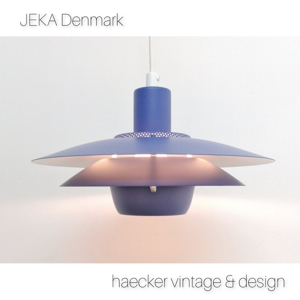 densih DESIGN Lampe Jeka mid century 70er zu poulsen teak retro in Dresden