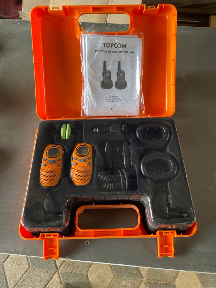 Topcom Twintalker 9100 Walkie Talkie in Herxheim b. Landau/Pfalz