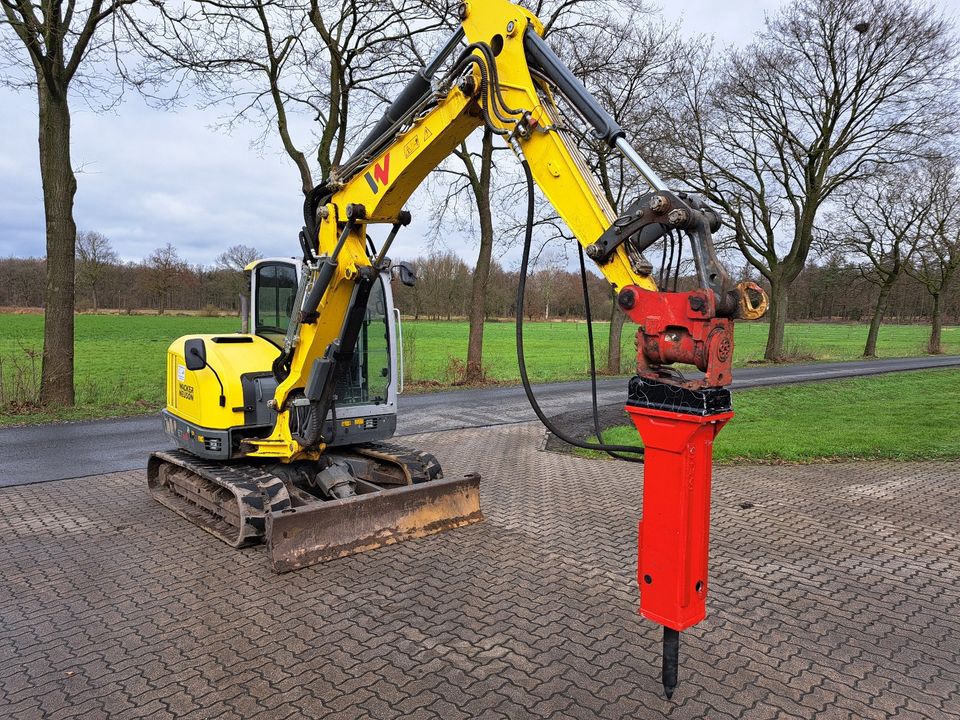 WackerNeuson ET65 Minibagger Bagger Sortiergreifer Abbruchhammer in Dülmen