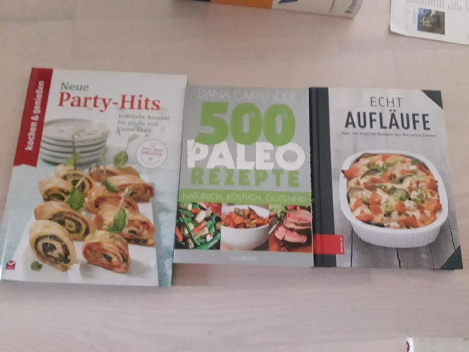 Kochbücher  Paleo, Party Hits, Aufläufe in Beringstedt