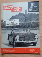 Auto Motor Sport Heft 22/1960 Facel Vega und alle deutschen Autos Bayern - Waltenhofen Vorschau