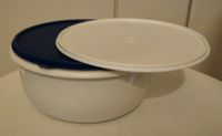 Tupperware Backschüssel 3 l weiss mit weißem oder blauen Deckel Schleswig-Holstein - Osterby  Vorschau