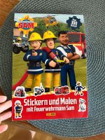 Neues Stickern & Malen Buch Feuerwehrmann Sam Berlin - Pankow Vorschau