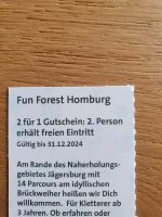 Gutschein Fun Forest Kletterpark Homburg Saarland - Losheim am See Vorschau