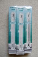 3 x Halogen R7s Leuchtmittel Lampen 220-240V 500W Rohr Glühbirnen Nordrhein-Westfalen - Lünen Vorschau