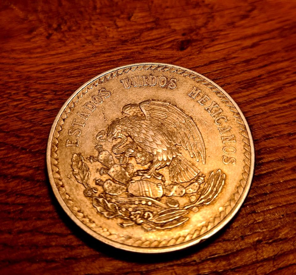 5 Pesos Mexico 1948 / 0.900er Silber / 27 Gramm in Braunschweig