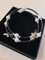 Modeschmuck Armband -/Halskette mit 10 Perlen und 2 Kreuzen Hessen - Seligenstadt Vorschau