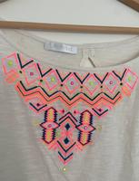 2,90€ Promod Tshirt bunt Hippi Düsseldorf - Lierenfeld Vorschau