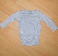 Baby Wickel Body Organic Langarm H&M Größe 56 blau Neugeborene Bielefeld - Brackwede Vorschau