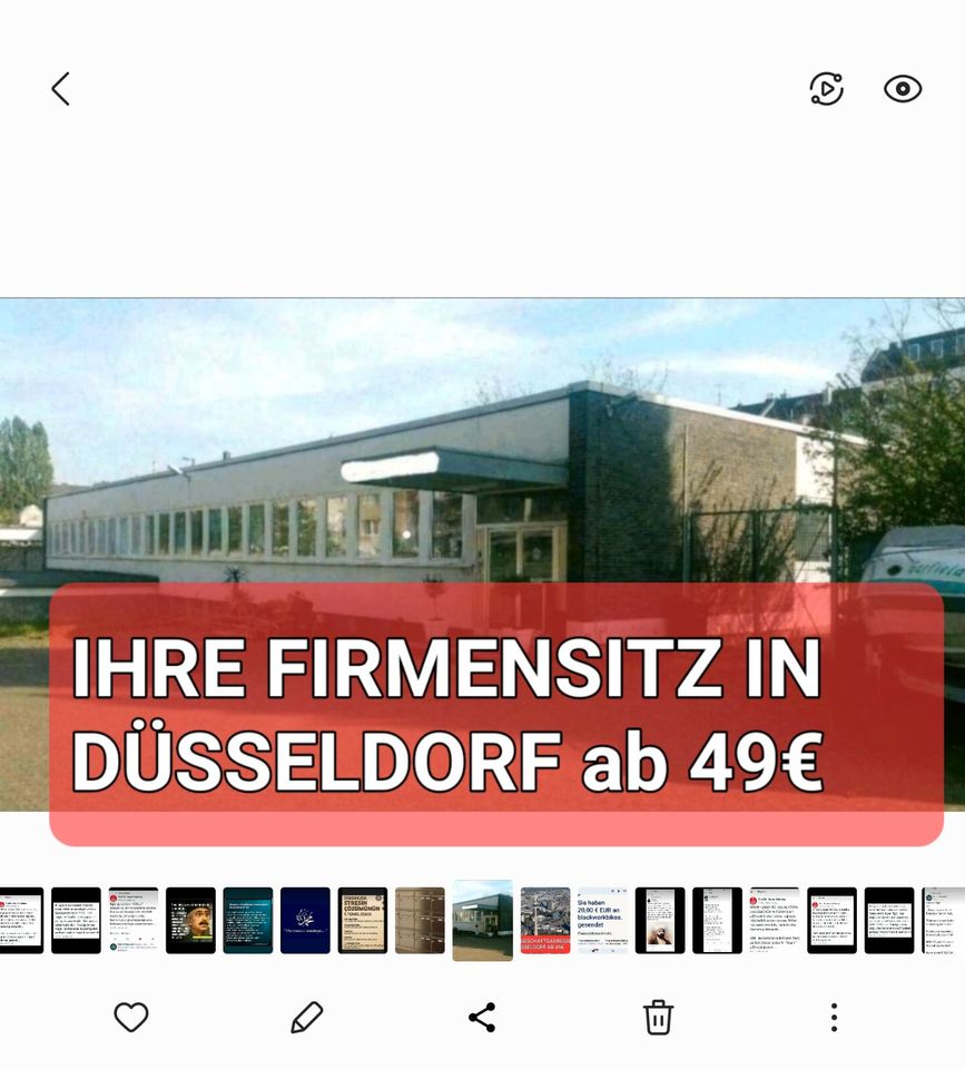 VIRTUELLES BÜRO,FIRMENSITZ DÜSSELDORFab49€ TÜRKÇE/我们说中文/ENGLISCH in Düsseldorf