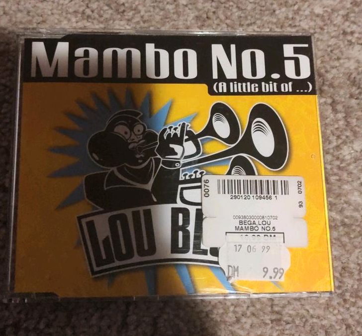 Maxi CD von Lou Bega (Mambo No. 5) in Zwickau