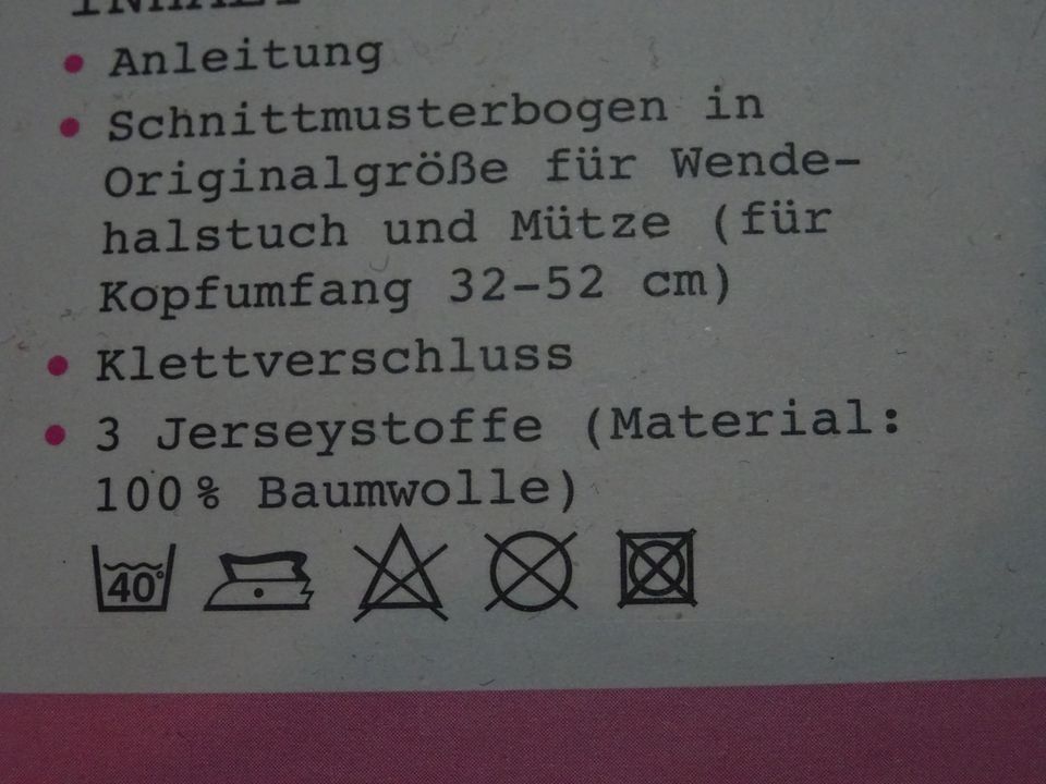 Baby , Nähset für Mütze und Wendehalstuch , NEU . OVP , Geburt in Stuttgart