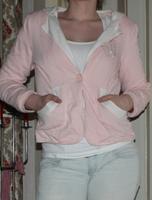 Buffalo Jacke, Blazer, paspeliert mit Kapuze, rosa, weiß, Gr. S Nordrhein-Westfalen - Haan Vorschau