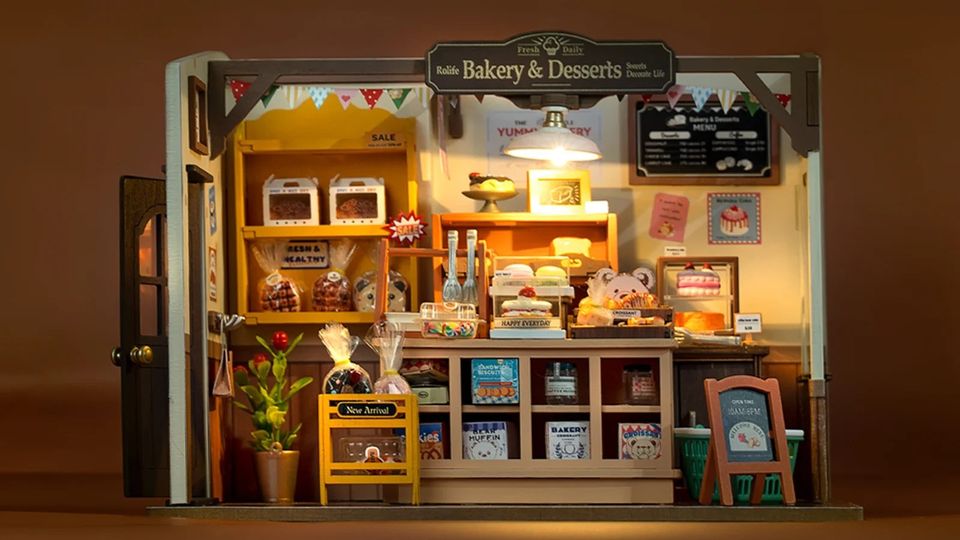 NEU!! DIY Kit Bausatz für Miniatur Bäckerei DG161 Bastelset in Stuttgart