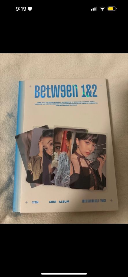 [wts] Twice Between 1&2 Album Nayeon Kpop Jihyo Mina Tzuyu Neu CD in Kuppenheim