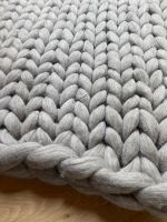 Chunky Decke Teppich Chunky Wolle grau Bayern - Rohrbach Vorschau