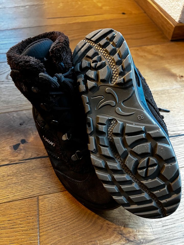 Lowa Winterstiefel Klara Gtx Mid Gr. 33 in Grünkraut