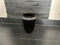 Designer Vase Schwarz Höhe 20cm Durchmesser: 13cm Hessen - Petersberg Vorschau