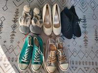 Schuhsammlung Gr 37 Converse Pumps Tamaris Hessen - Mörfelden-Walldorf Vorschau