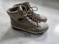 Rieker kurze Stiefel Schnürstiefel Stiefeletten beige wie neu 41 Bayern - Bruckberg bei Landshut Vorschau