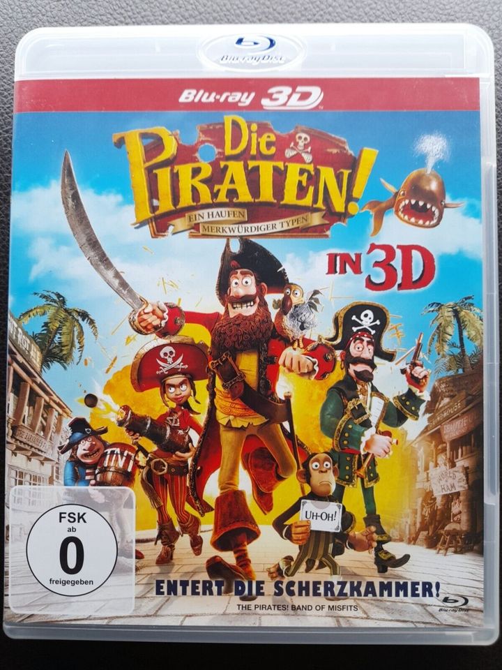 Die Piraten - Ein Haufen merkwürdiger Typen (3D-Version) 3D Blu-R in Werne