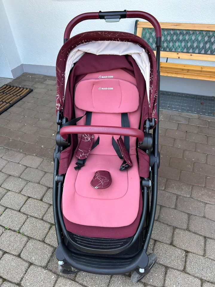 Maxi Cosi Set: Sportwagen, Kinderwagenaufsatz & Babyschale in Neumarkt i.d.OPf.