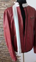 Vintage GAP Herren-Lederjacke im Racing-Stil (US Import) Hessen - Bad Homburg Vorschau