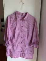 Bluse Hemd ERFO Größe 50 pink weiß Streifen Nordrhein-Westfalen - Reichshof Vorschau