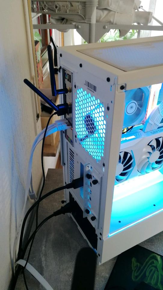 Gaming PC weiß RTX 3070 I5 WLan RGB in Kupferzell