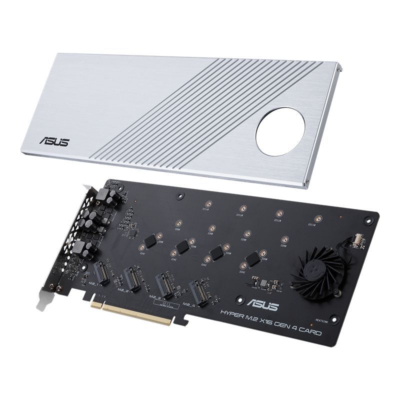 ASUS Hyper M.2 x16 Gen 4 Interface Cards/Adapter Internal in Prüm