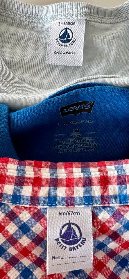 Petit Bateau Levis Shirt Hemd NEUw Gr.50 56 62 in Duisburg