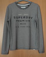 Superdry Langarm-Shirt Damen Gr. 38 (UK10) dunkelblau weiß Nordrhein-Westfalen - Kamen Vorschau
