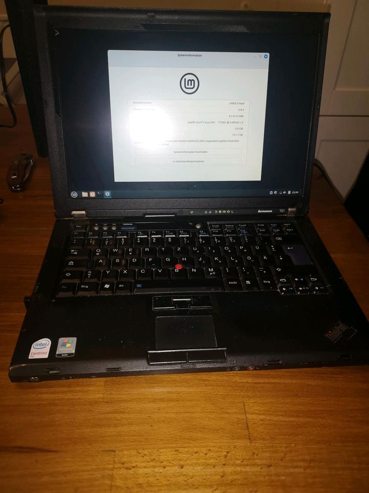 Notebook IBM Thinkpad T61 14" in Wallmenroth