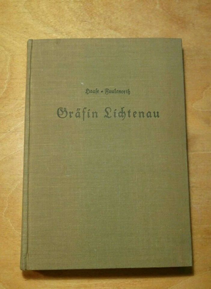 Berthold Adolf Haase-Faulenorth - Gräfin Lichtenau 1934 in Berlin