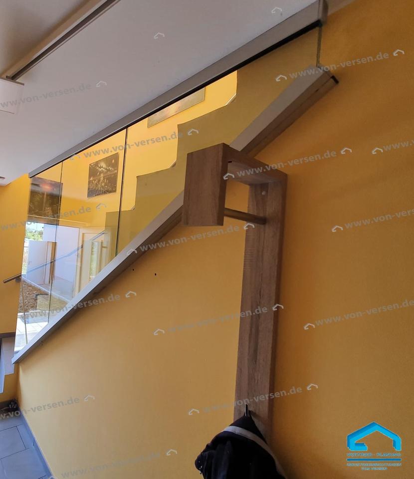Ganzglasgeländer / Brüstungen / Glasgeländer / Terrassengeländer in Frankenthal (Pfalz)