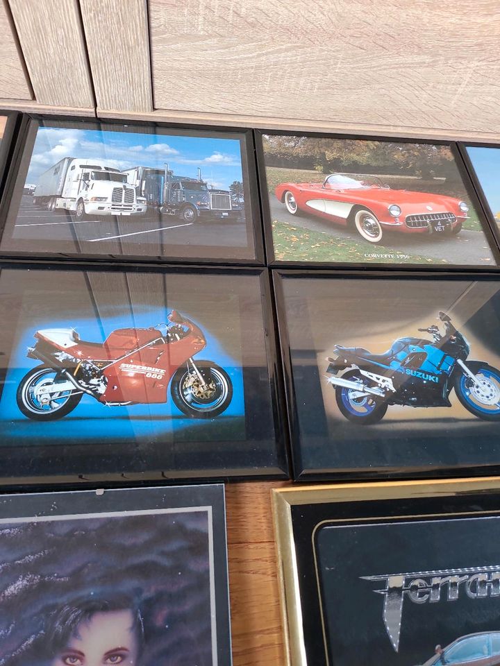 alte Truck Bilder im Bilderrahmen in Bad Salzuflen