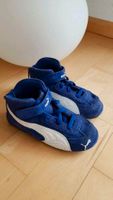 Puma blau weiß Sneaker Turnschuhe Gr. 25 Kinderschuhe Baden-Württemberg - Rheinfelden (Baden) Vorschau