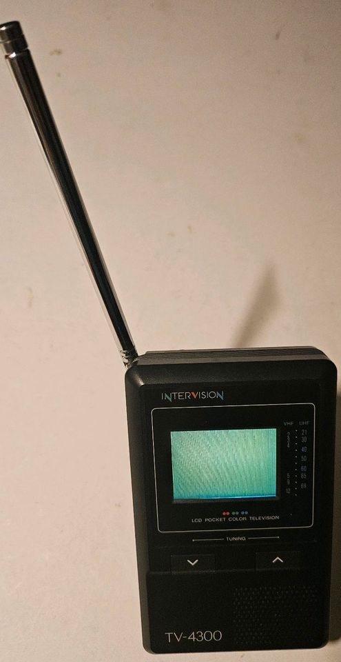 Mini Farb Taschenfernseher LCD TV-4300 in Annaberg-Buchholz