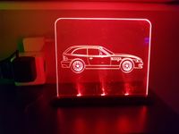 LED Acrylbild BMW Z3 Coupé elektrisch mit EU Stecker Berlin - Tempelhof Vorschau