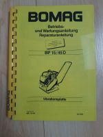 BOMAG BP 15/45 D Betriebsanleitung Thüringen - Weida Vorschau