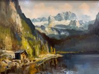 Gemälde Josef Kugler (1913-2011) Alpenlandschaft Bonn - Tannenbusch Vorschau