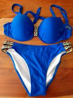 toller blauer Bikini in Gr S / 75b Rheinland-Pfalz - Frankenthal (Pfalz) Vorschau
