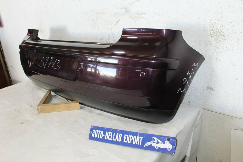 VW Polo 9N Limo Stoßstange hinten + PDC rosewood red LC3W (39713) in Forst