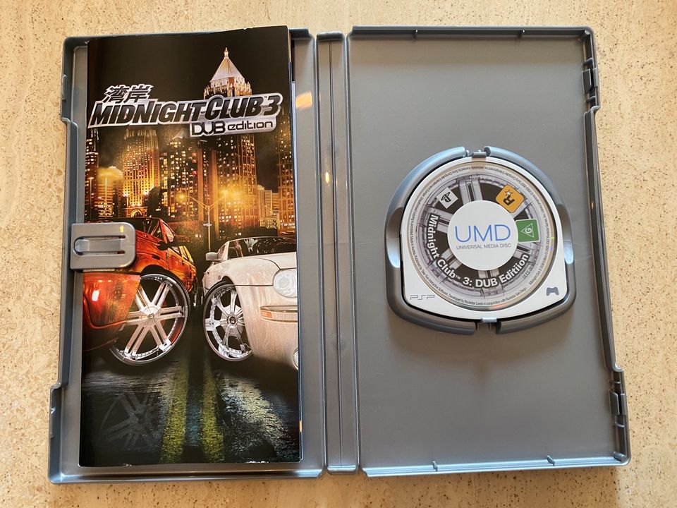 PSP Spiel - Midnight Club 3 DUB Edition in Düsseldorf