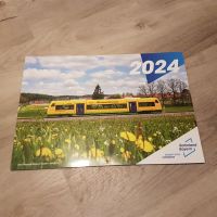 kalender 2024 -bahnland bayern- doppelte din a4-grösse in hochgla Bayern - Vilshofen an der Donau Vorschau
