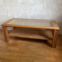 Massiver Wohnzimmer Couch Sofa Tisch aus Holz mit Glas 120 60 45 Sachsen - Werdau Vorschau