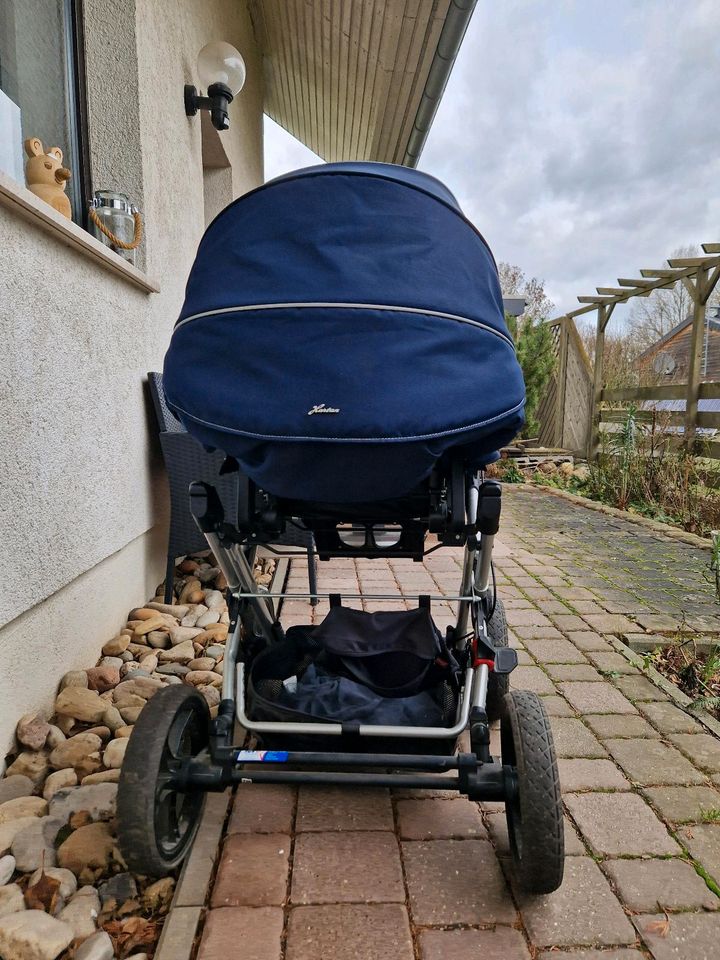 Kinderwagen Kombiwagen Hartan Topline X 410 marine in Grimma