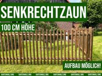 Staketenzaun Senkrechtzaun Gartenzaun Holzzaun - 100 x 250 - KDI Nordrhein-Westfalen - Lennestadt Vorschau